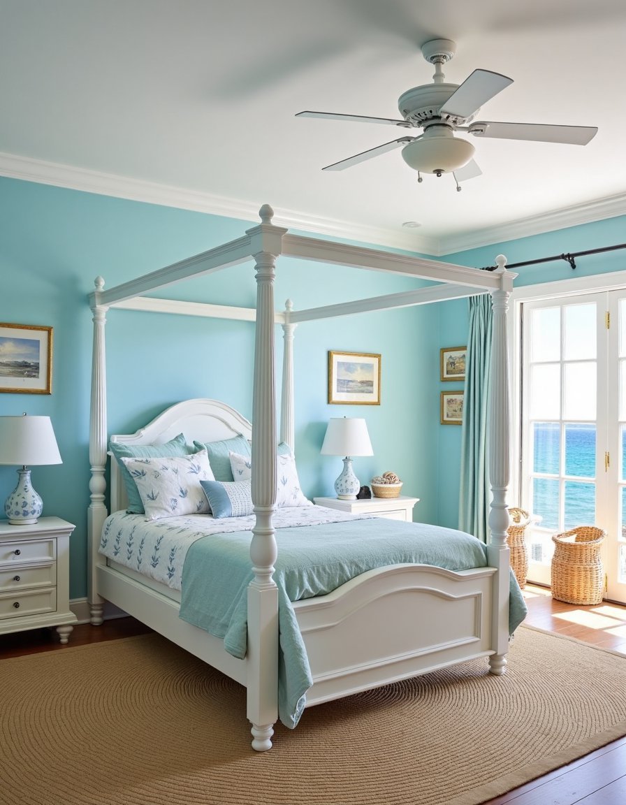 Coastal Teen Girl Bedroom: Calm & Dreamy