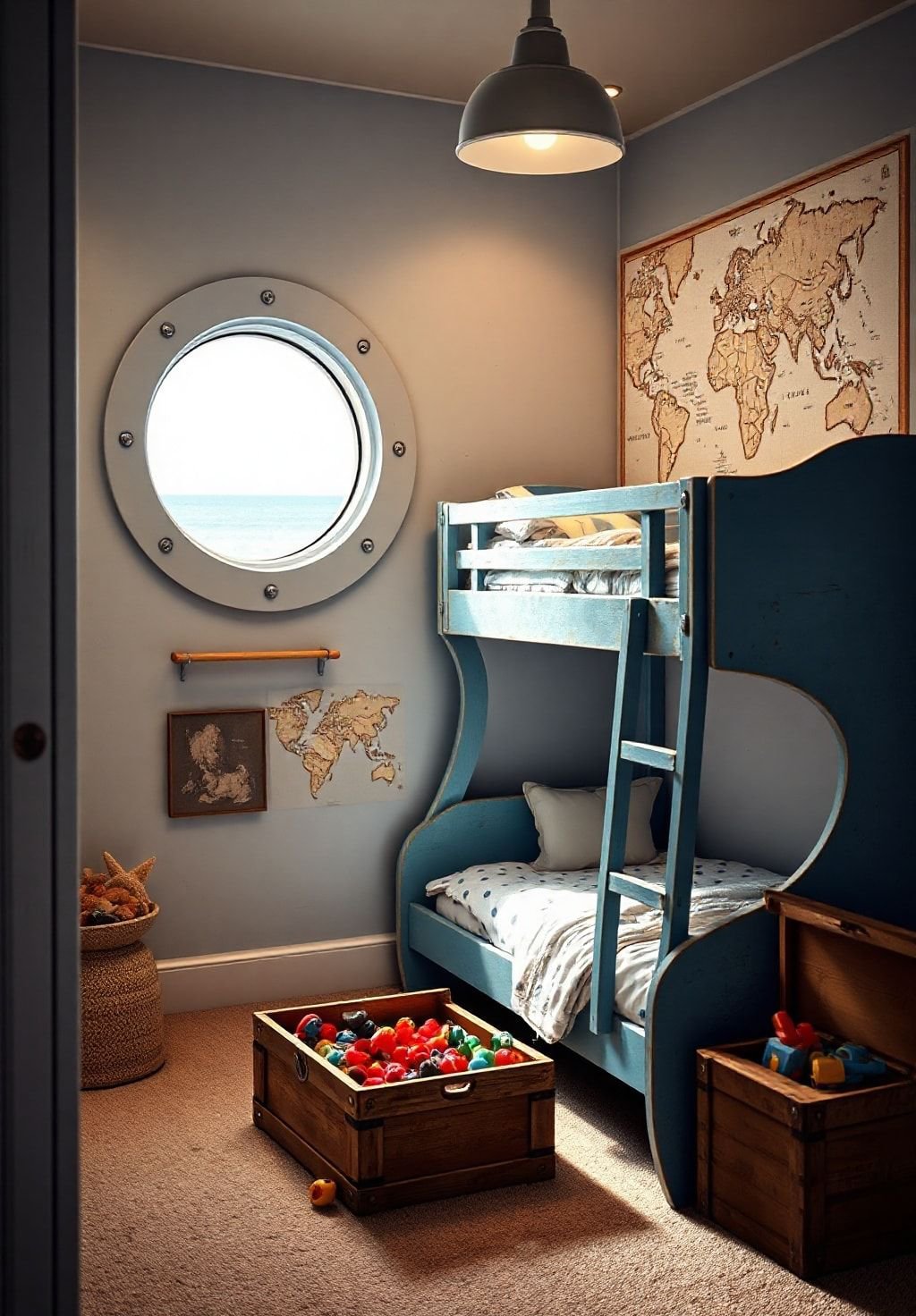 A Nautical Retreat for Little Explorers