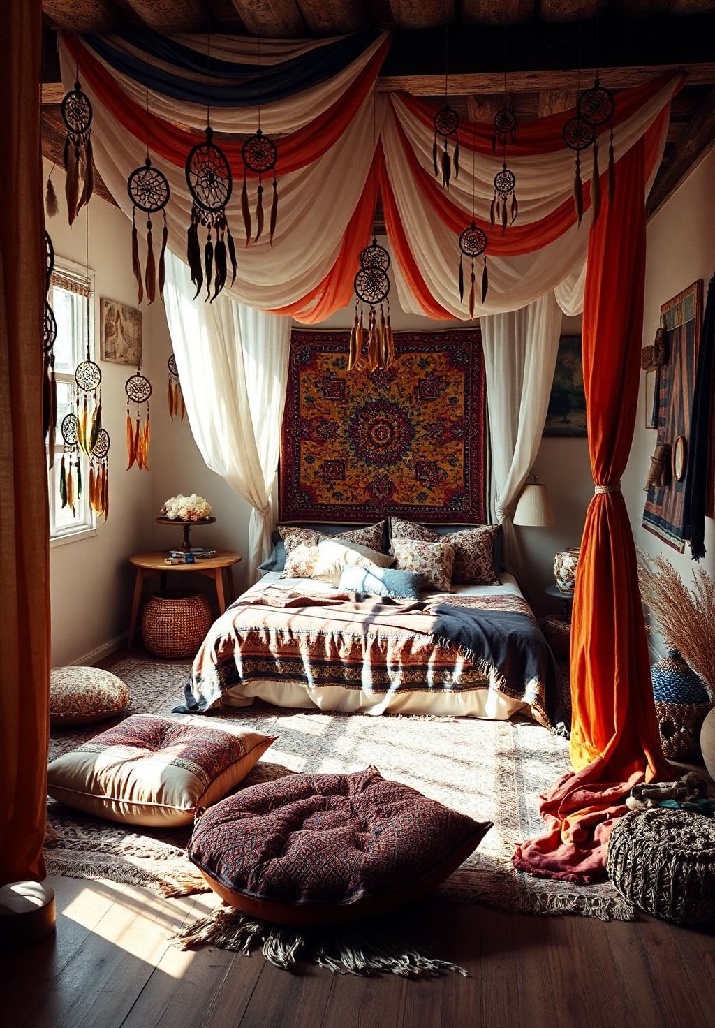 Bohemian Bliss: A Haven of Warmth and Artistic Expression