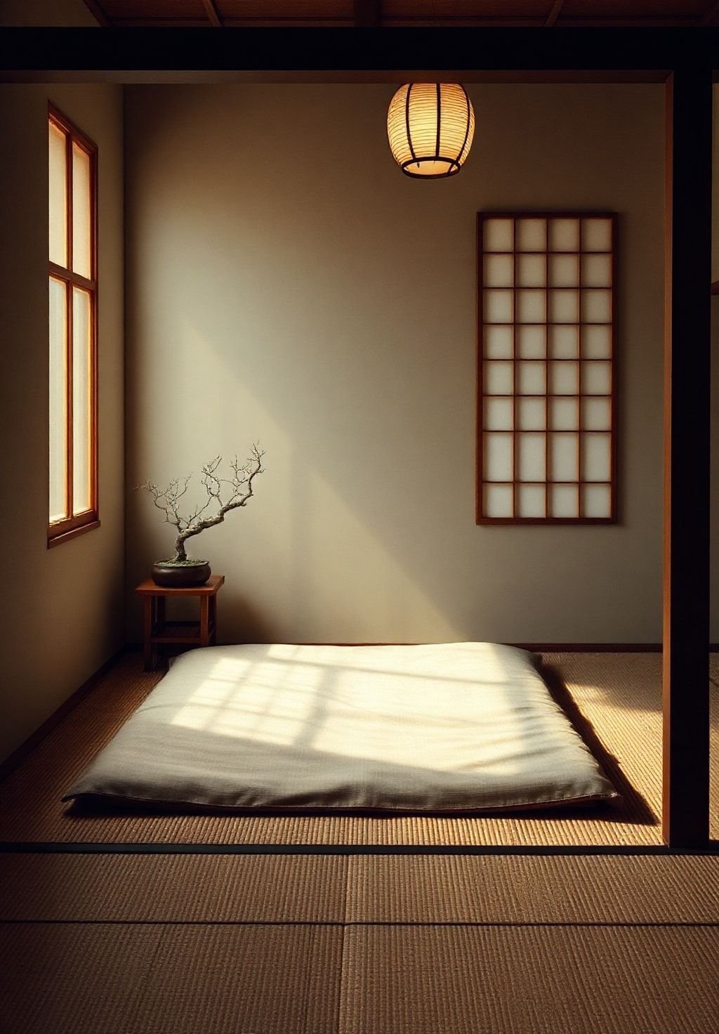 Serene Japanese Bedroom Retreat