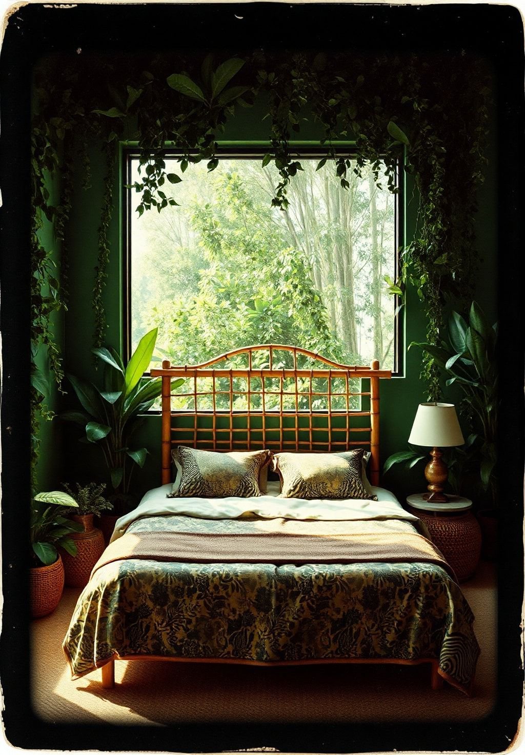 Jungle Oasis Bedroom Retreat