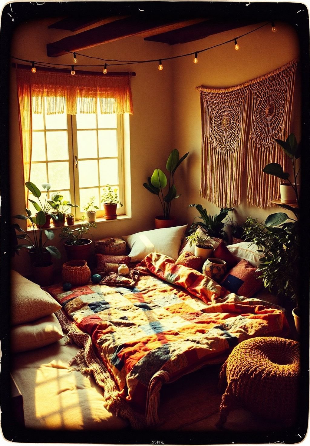 Bohemian Rhapsody: A Bedroom Oasis of Texture and Light