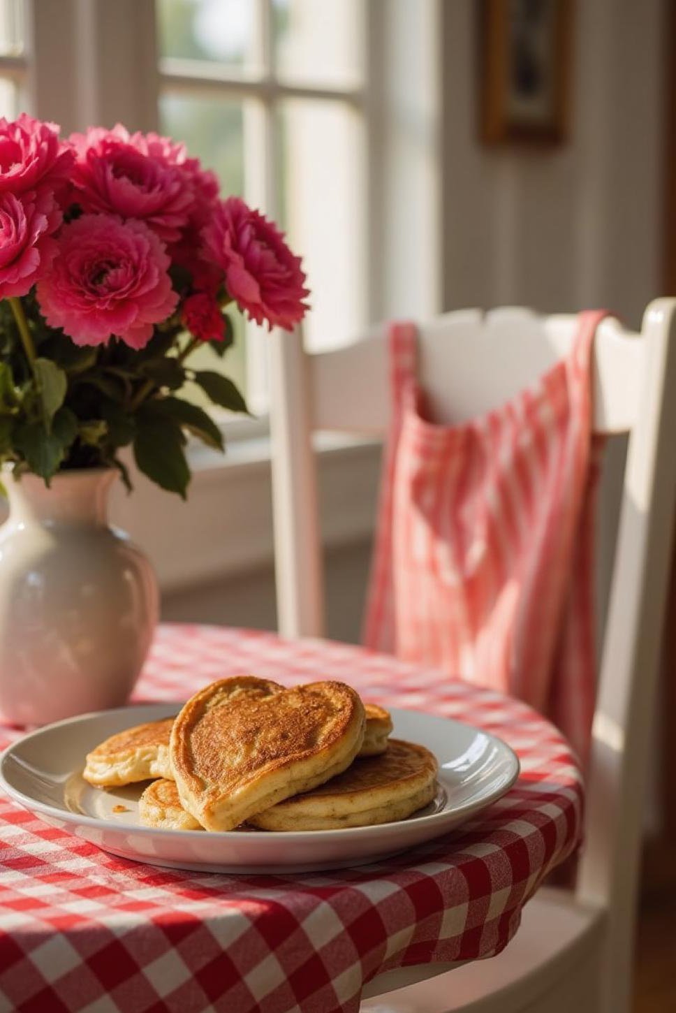 Cheerful Valentine's Day Kitchen Decor