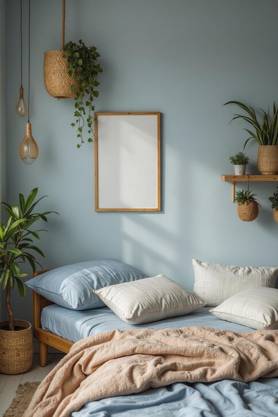 Serene Blue Teen Boy Bedroom: Calming Design