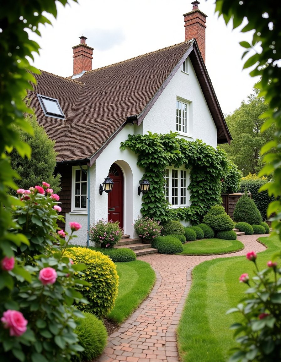 Charming French Country Cottage Exteriors