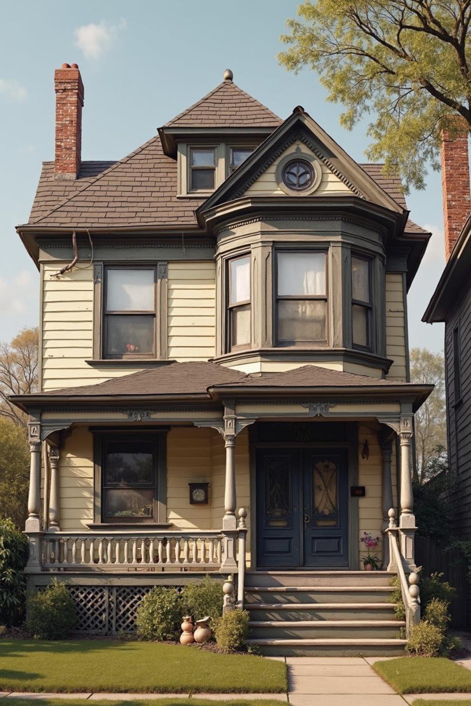 Victorian Dream House: Intricate Exterior, Period Interior