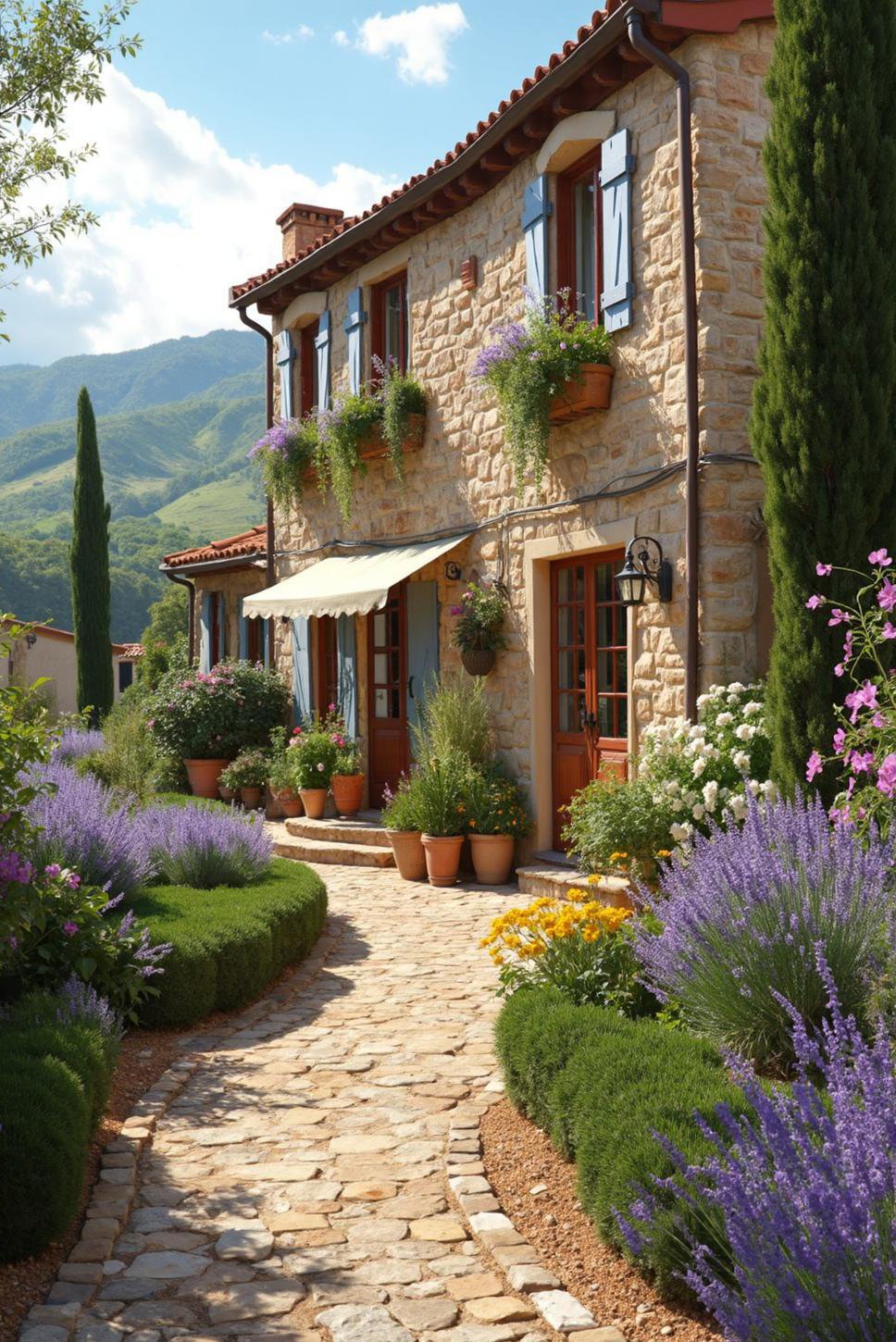 Tuscan Cottage: Dream House Exterior & Garden