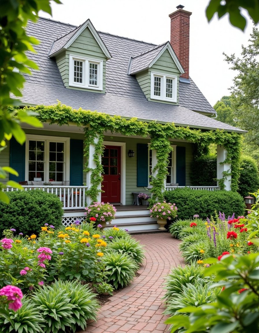 Elegant French Country Cottage Exterior Design