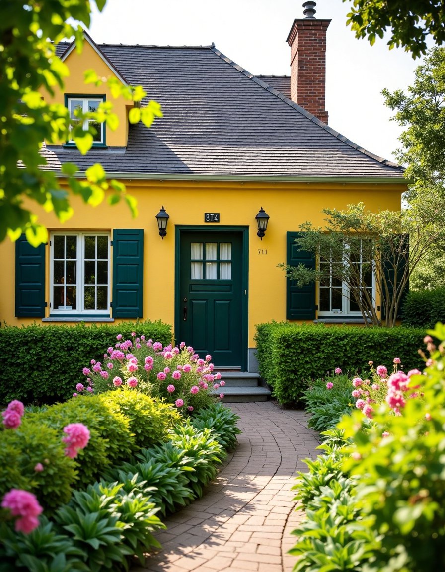 Charming French Country Home: Stone & Garden Elegance