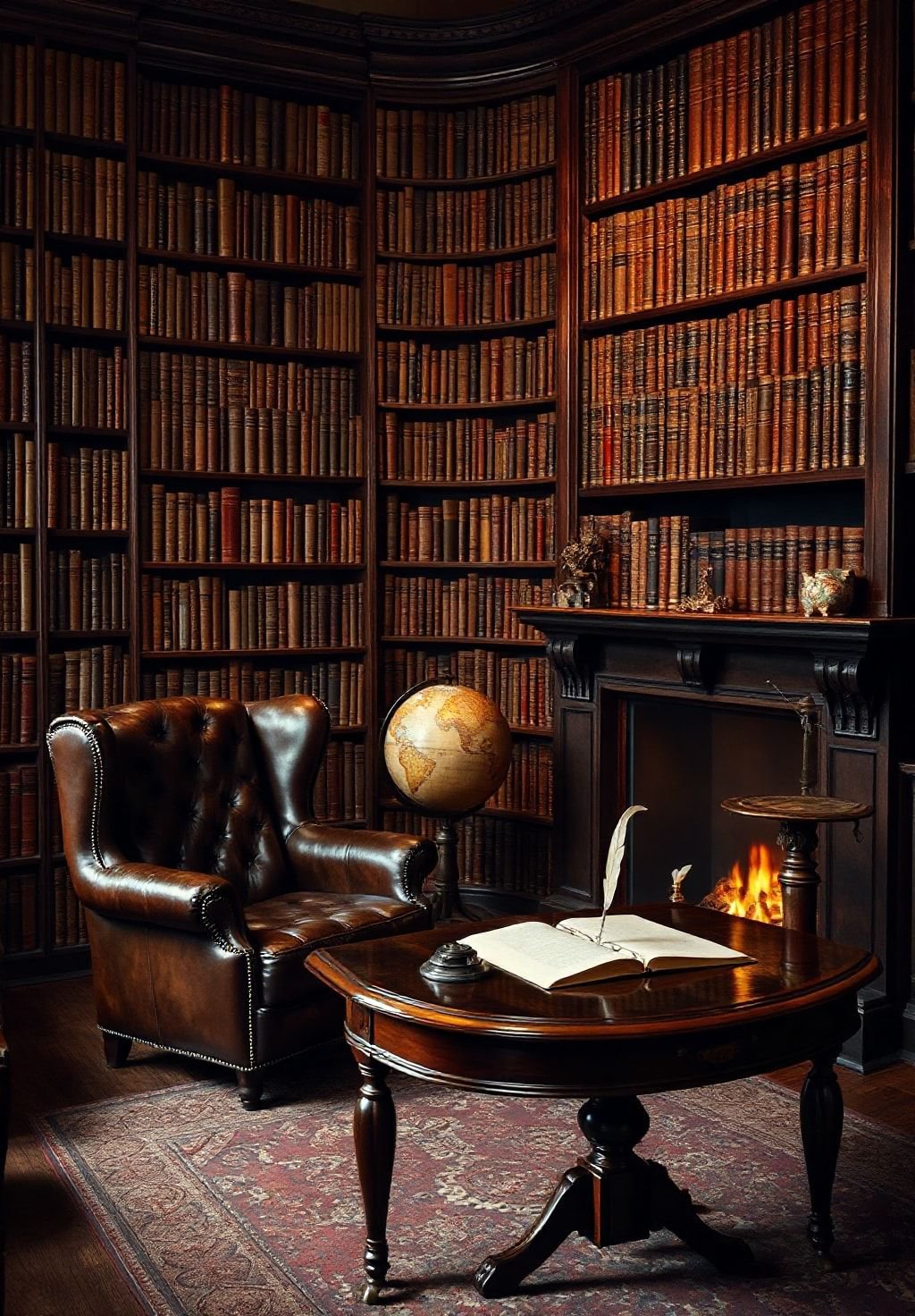 A Literary Sanctuary: Where Books and Beauty Collide