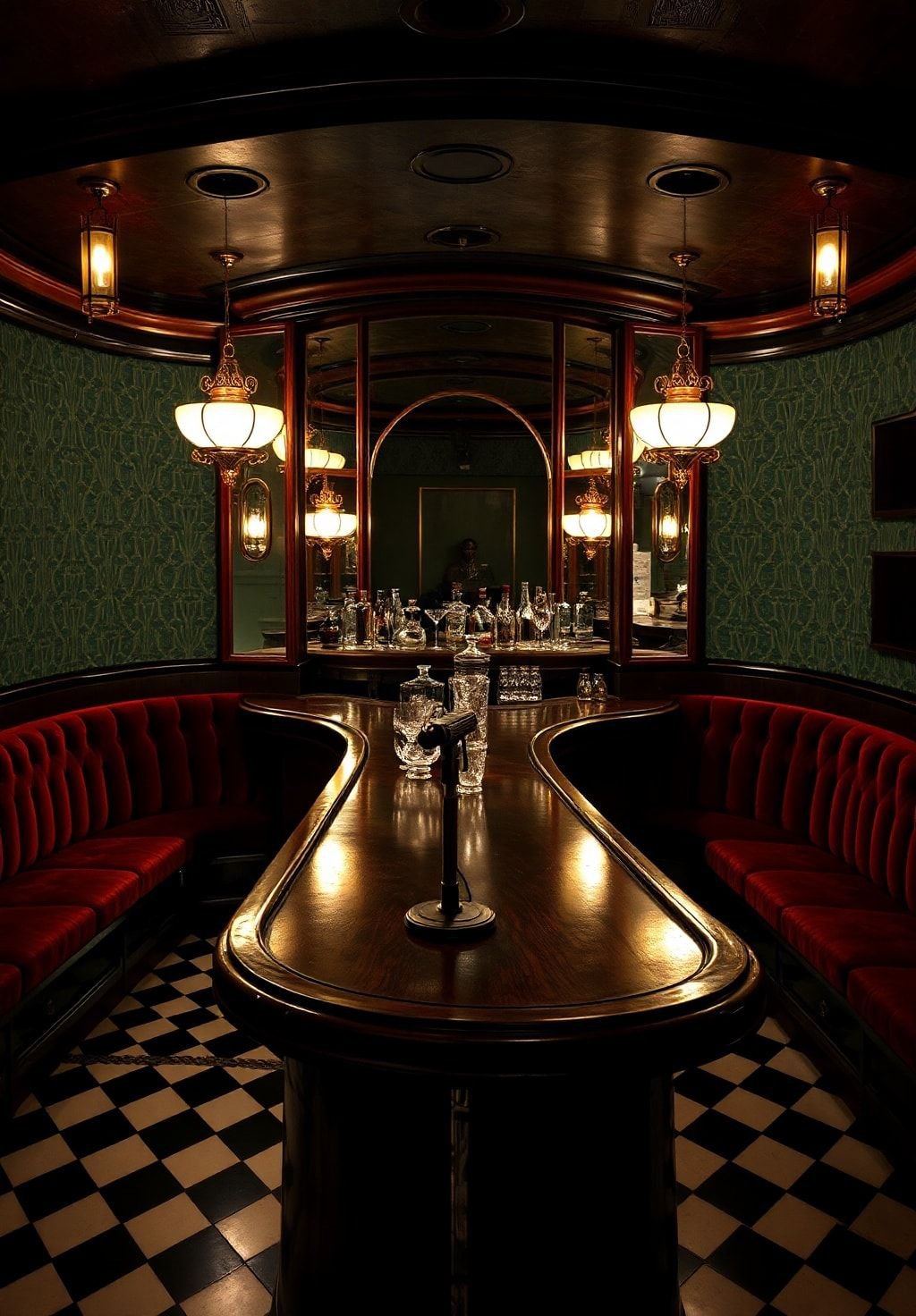 A Speakeasy Sanctuary: Where Old-World Charm Meets Modern Elegance