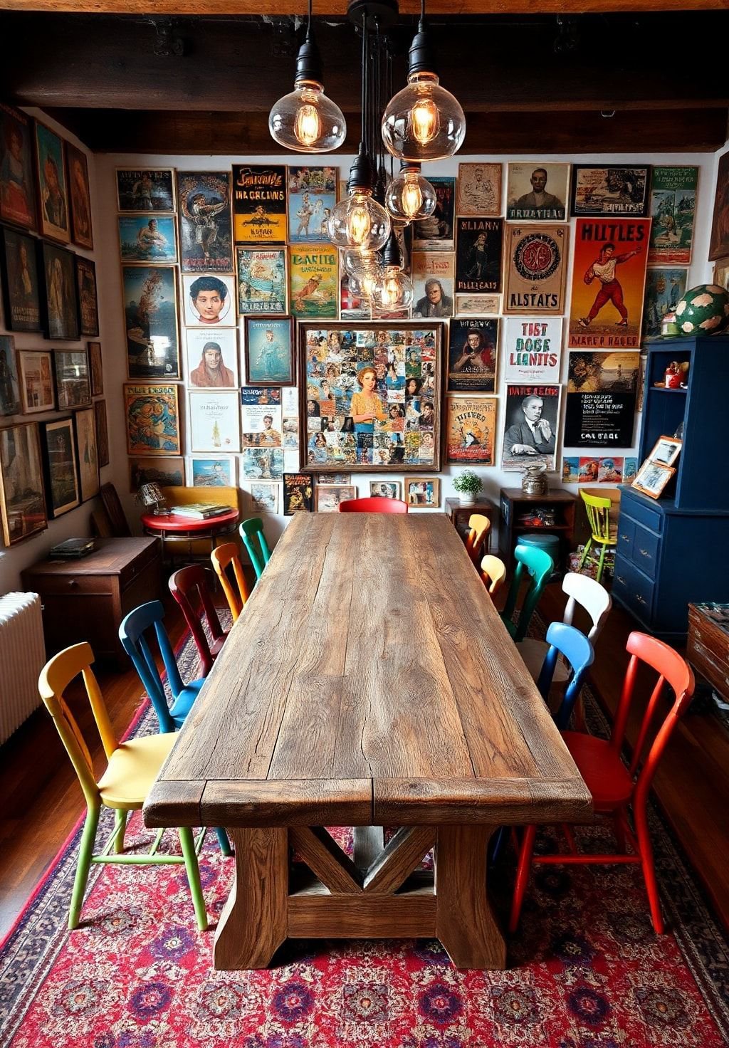 Bohemian Rhapsody: Where Vintage Charm Meets Vibrant Hues