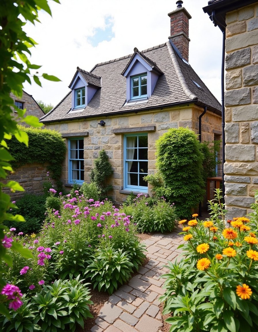Charming French Country Cottage Exterior Design