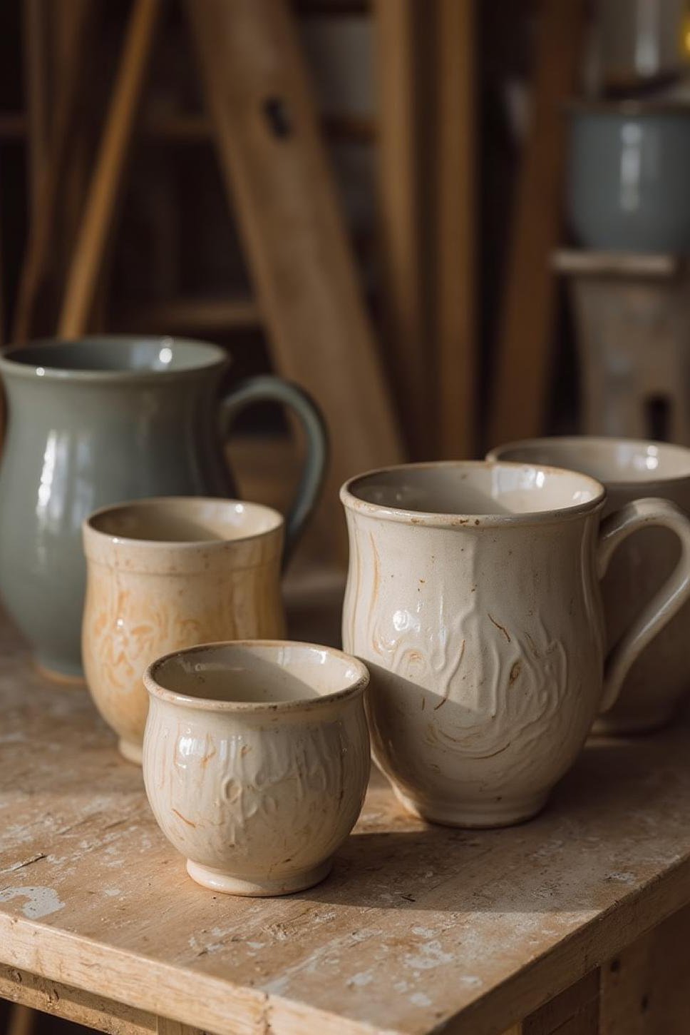 Colorful Coil Pottery Mugs: Fun Pottery Projects