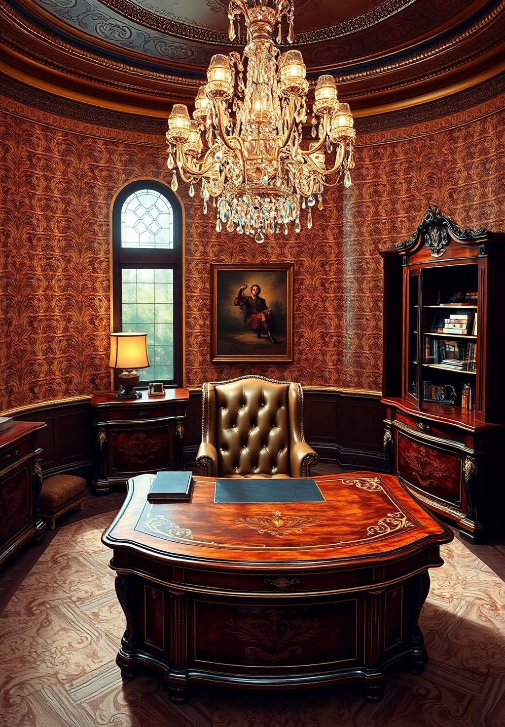 ##  A Symphony of Opulence: The Ultimate High-End Home Office