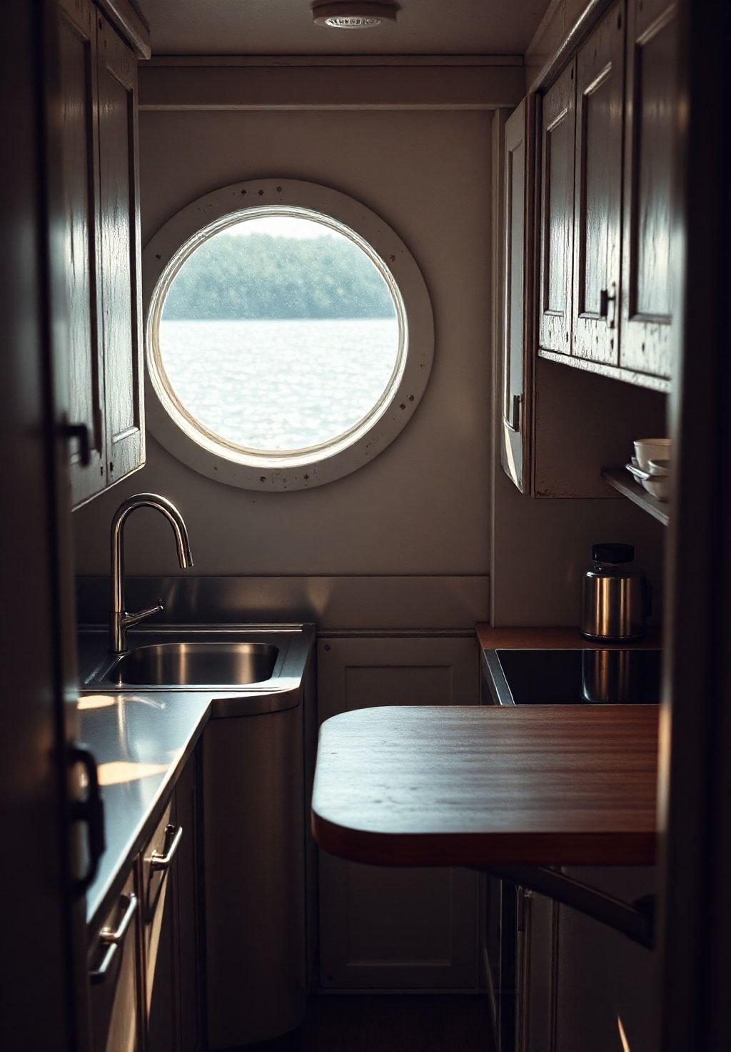 Living Large in a Little Kitchen: A Narrowboat