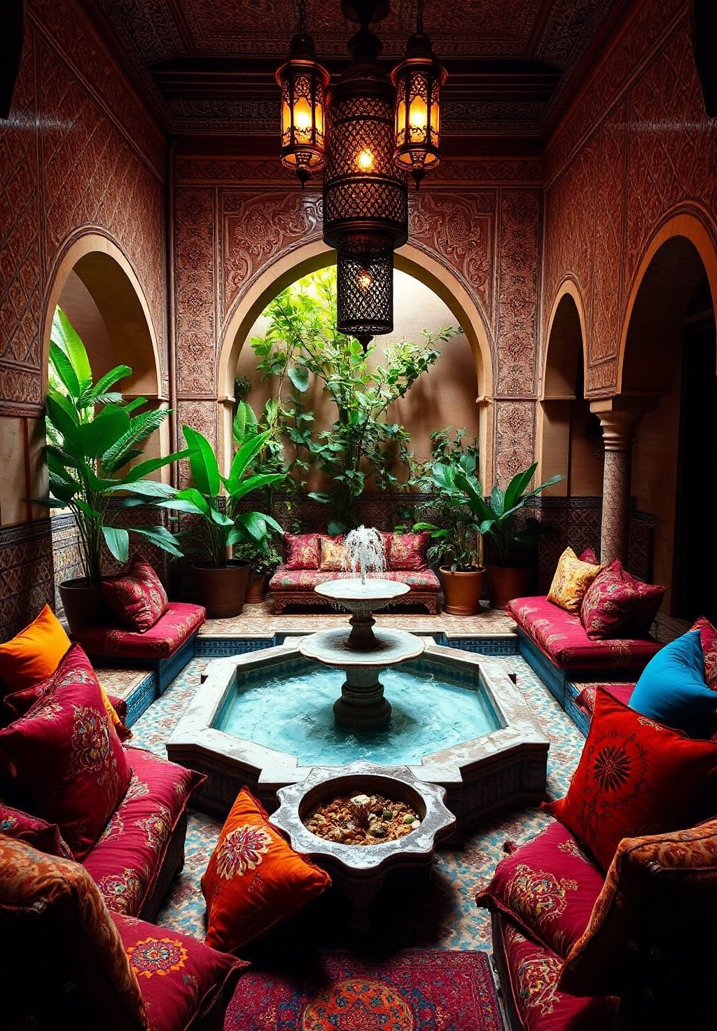 Moroccan Oasis: Where Opulence Meets Tranquility