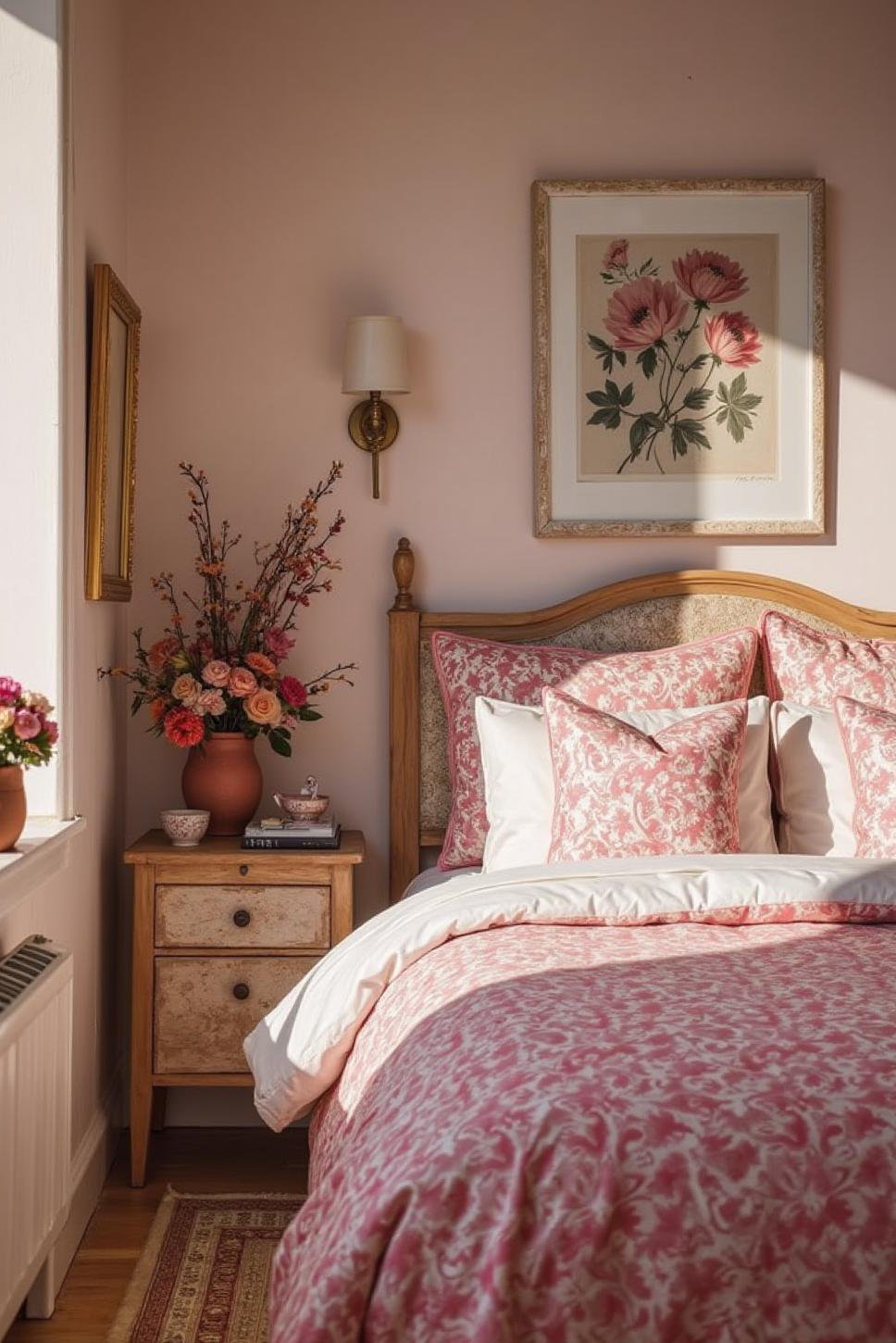 pink bedroom