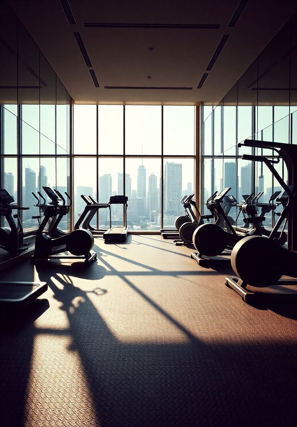 Luxury Fitness: Where City Views Meet Peak Performance