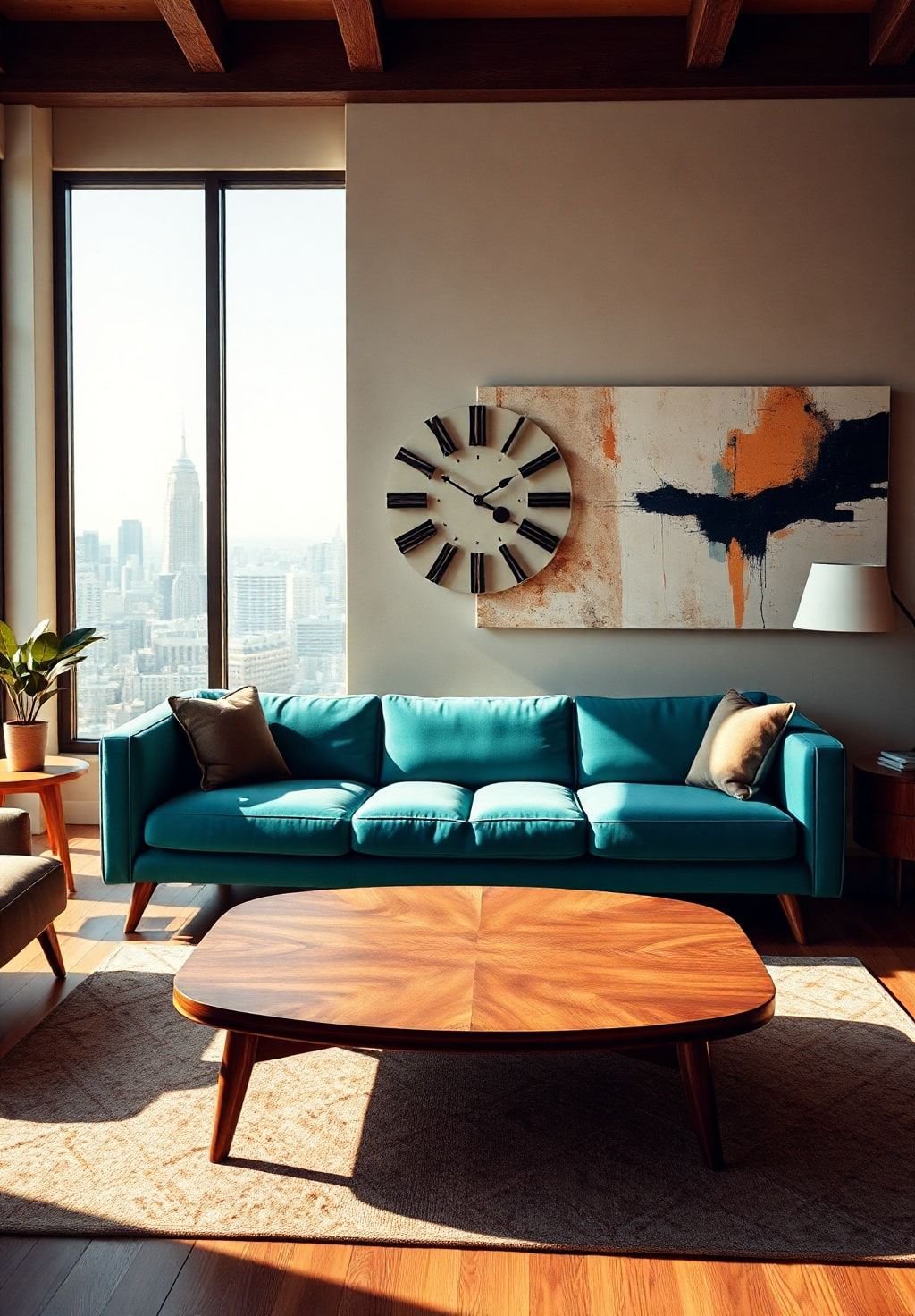 Sophisticated Comfort: A Modern Living Room Oasis