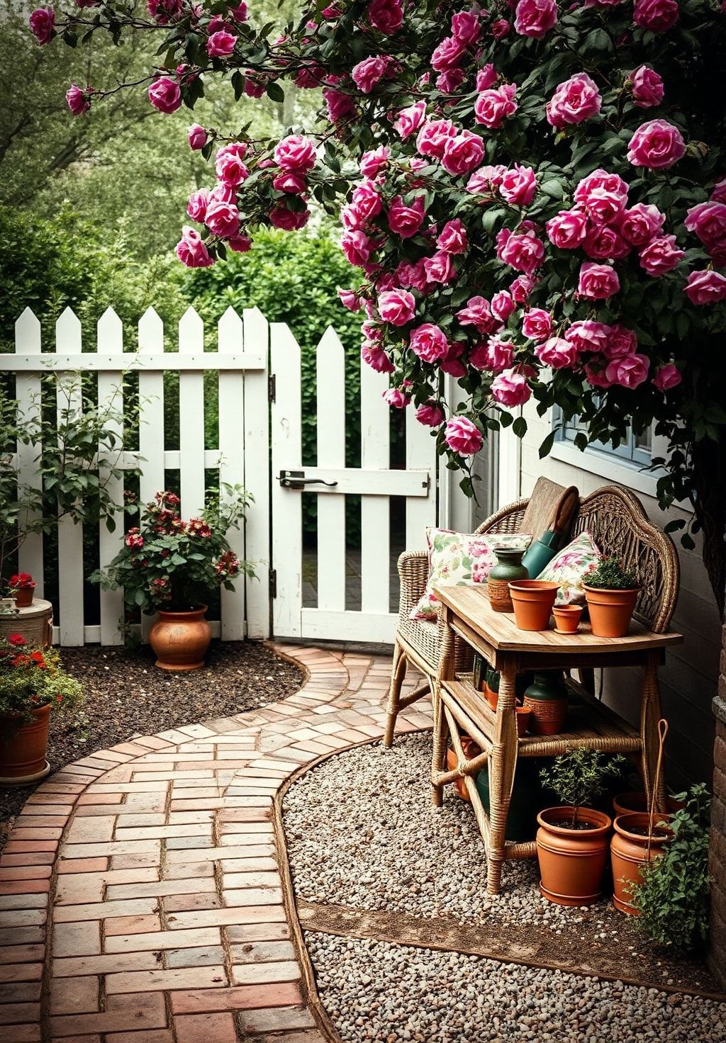 Cottage Garden Oasis