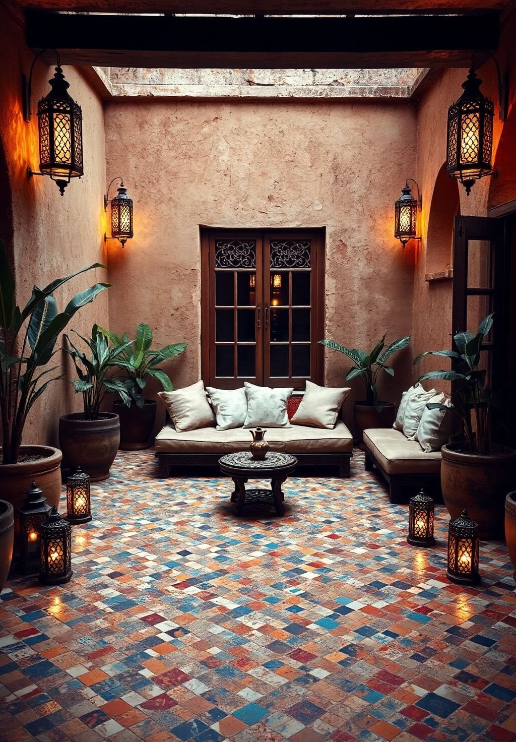 Moroccan Oasis: A Patio Escape
