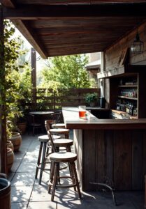 outdoor entertaining areas