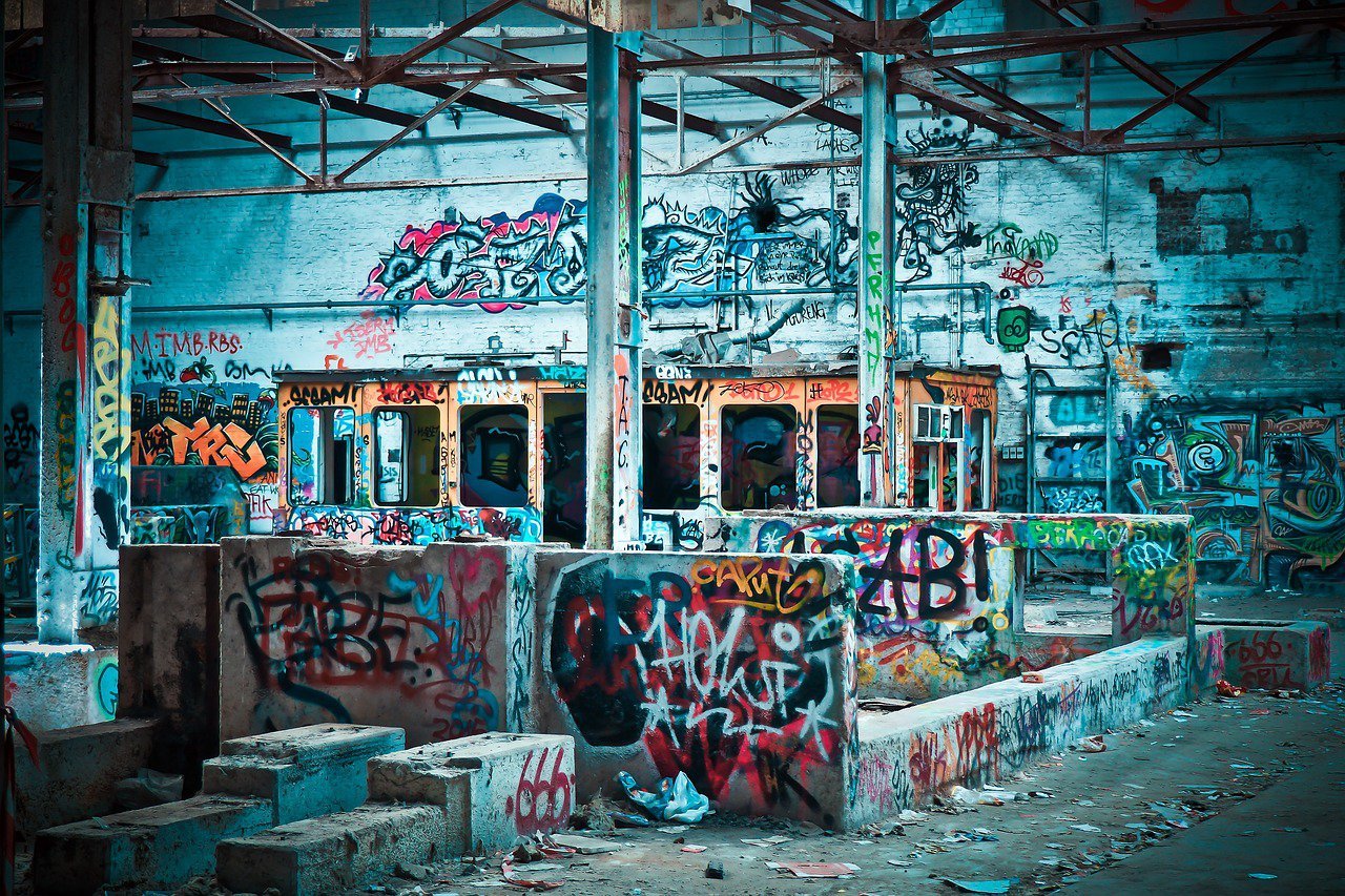 Haunting Beauty: Graffiti