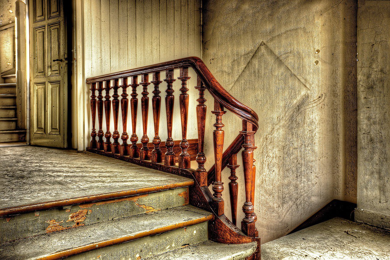 Elegance in Decay: A Stairway to the Past