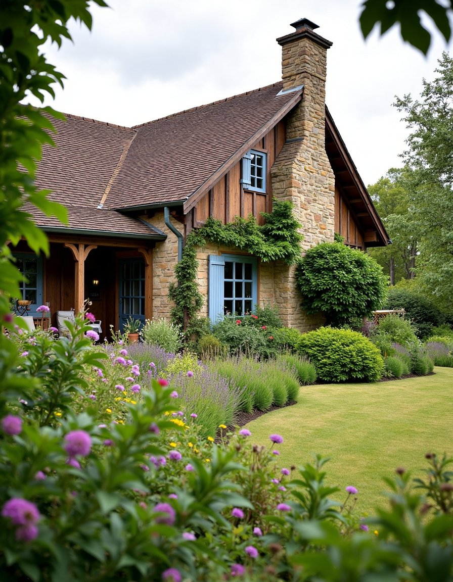Charming Stone French Cottage with Charming Garden