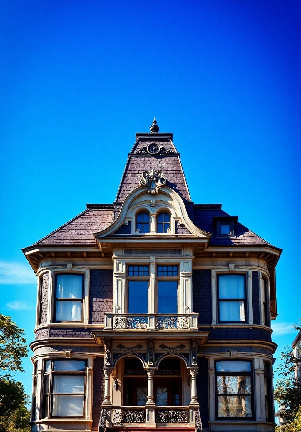 A Majestic Second Empire Victorian