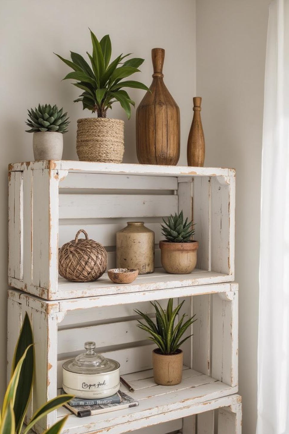 DIY Farmhouse Shelf: Unique Wall Decor Ideas