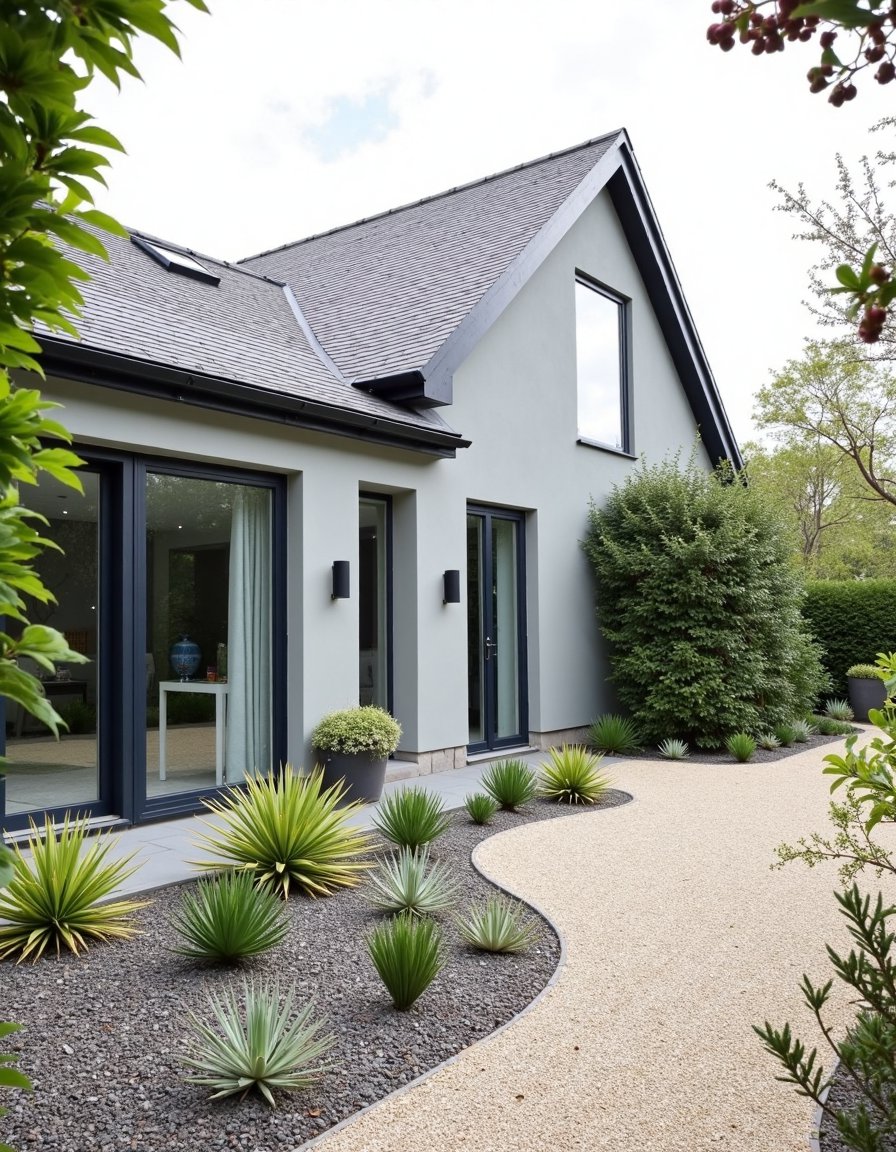 Rustic French Farmhouse: Charming Exterior & Garden