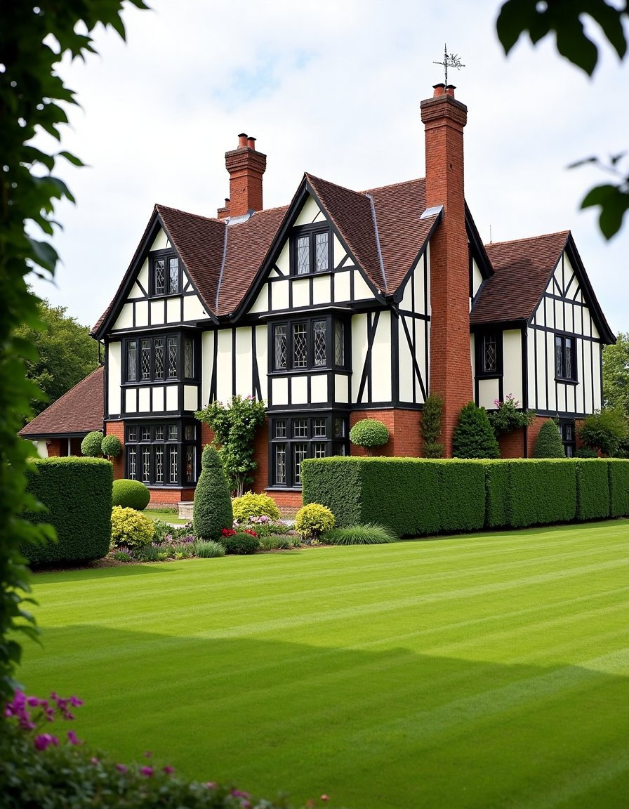 Lavender French Country Home & Charming Garden