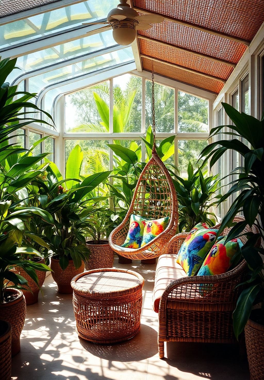 Tropical Oasis: Sunroom Design That Brings the Outdoors In