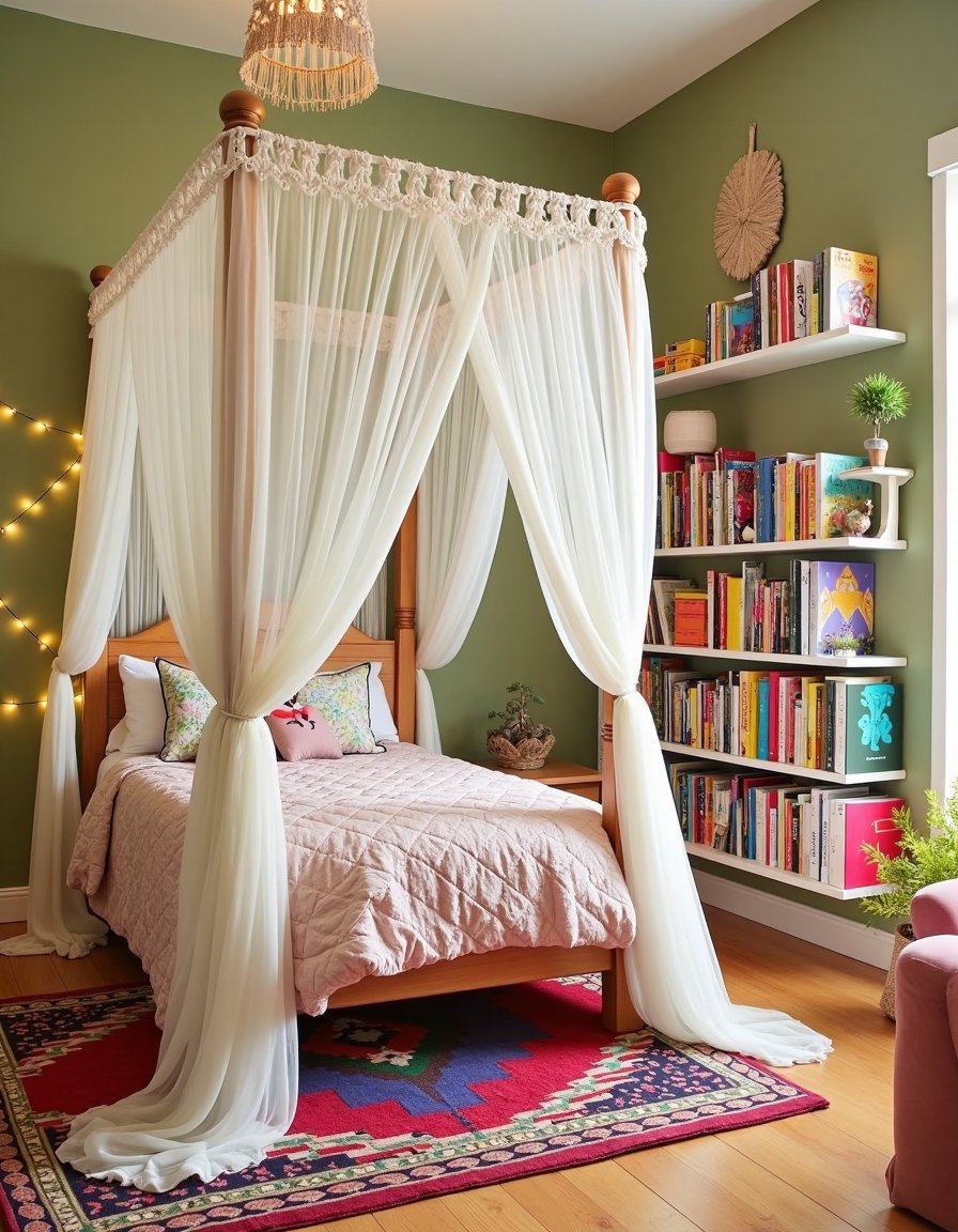 Cozy Minimalist Teen Girl Bedroom Design