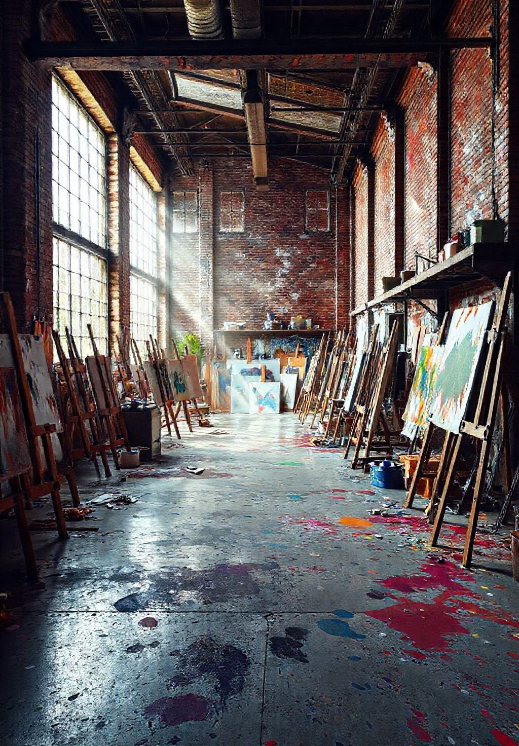 Where Creativity Takes Shape: A Glimpse Inside an Industrial Art Studio