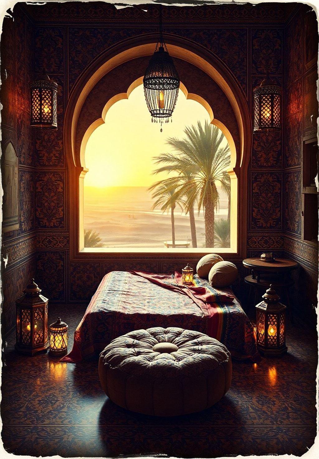 Moroccan Oasis: Where Dreams Meet Desert Hues