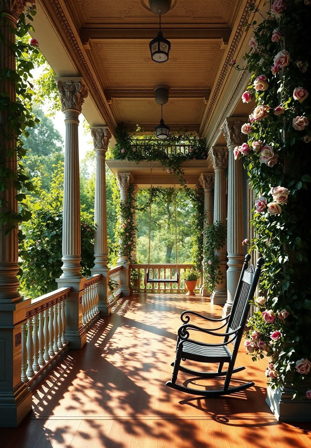 Victorian Haven: A Double Porch Oasis