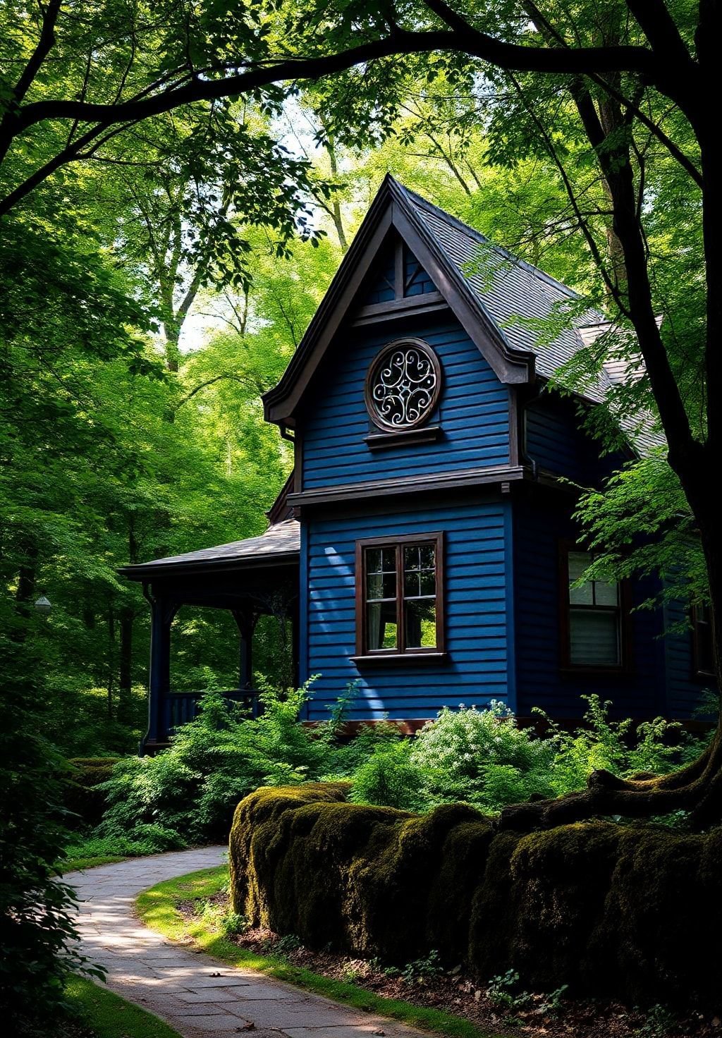 Sapphire Victorian: A Jewel in the Forest