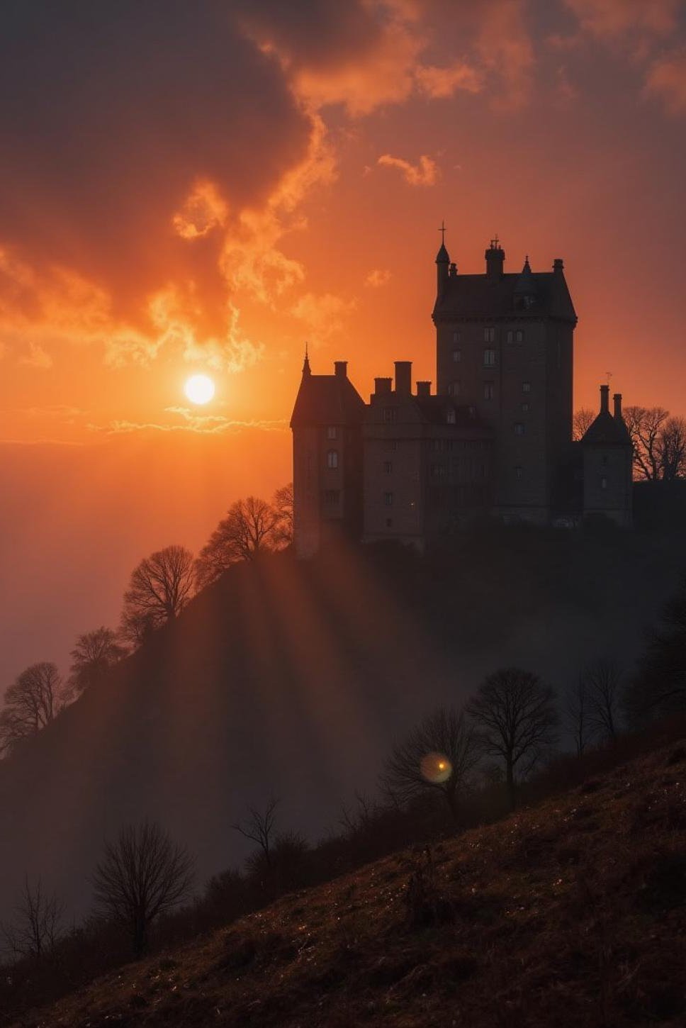 Scottish Castles: Beautiful Ruins at Dusk