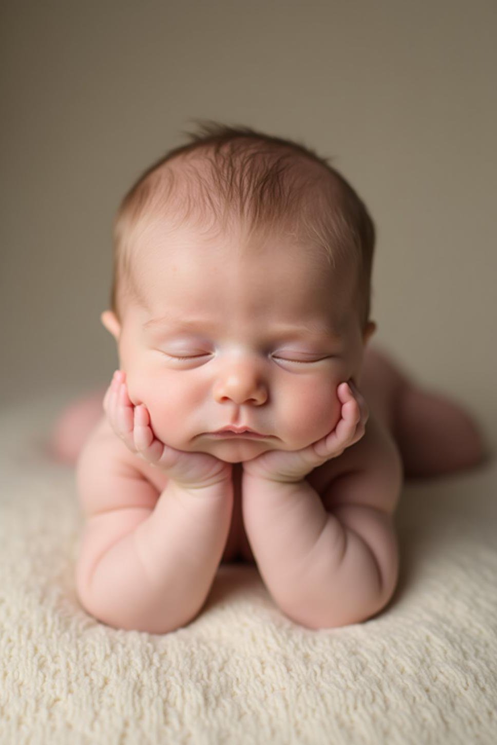 Sleepy Newborn Boy: Candid Baby Pictures Newborn