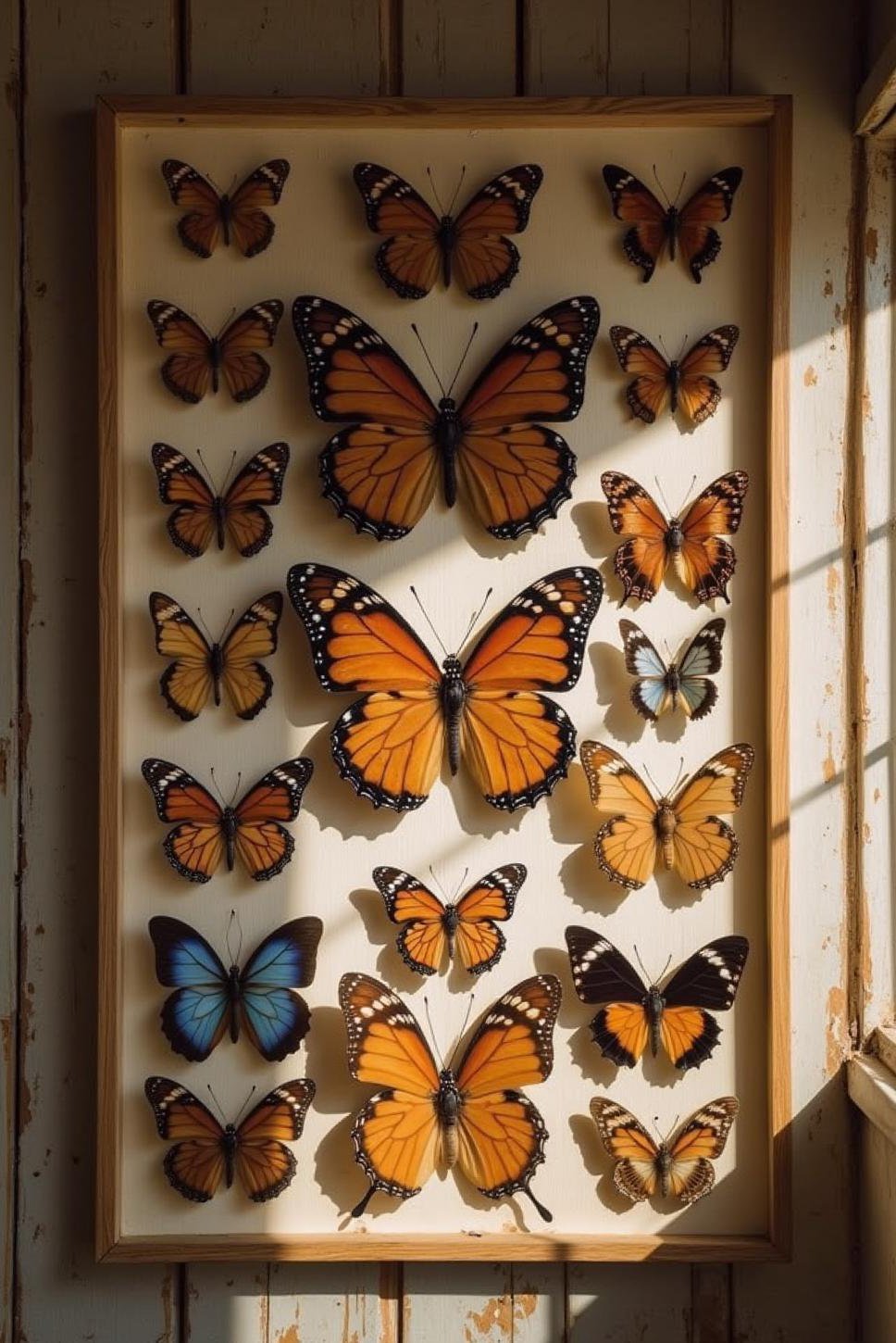 Intricate 3D Butterfly Wall Art: Butterfly Room Decor