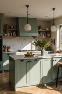 sage green kitchen ideas