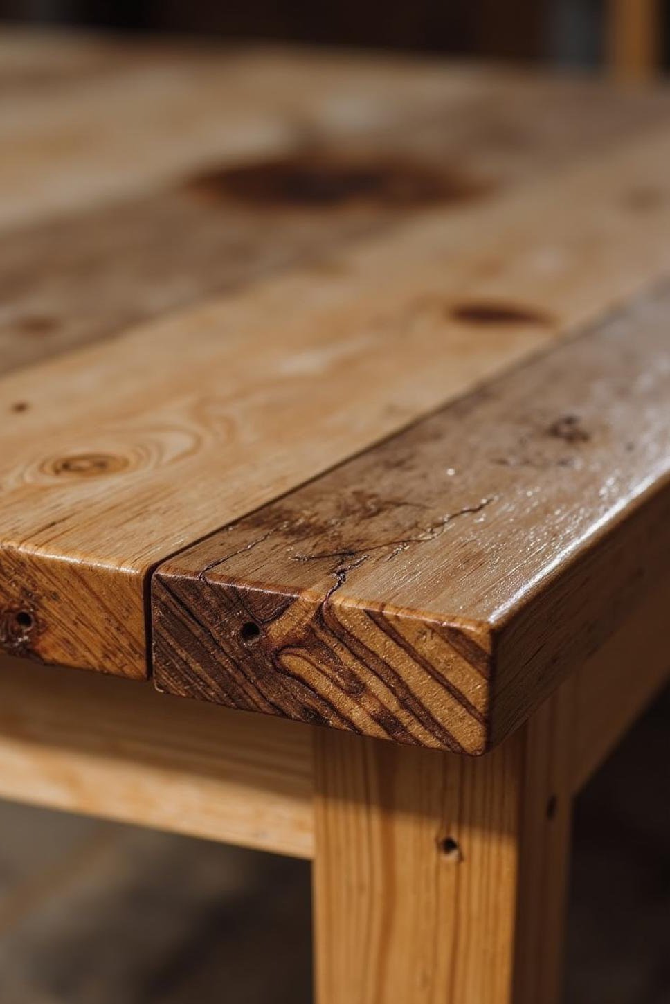 DIY Farmhouse Coffee Table: Intricate Wood Joinery