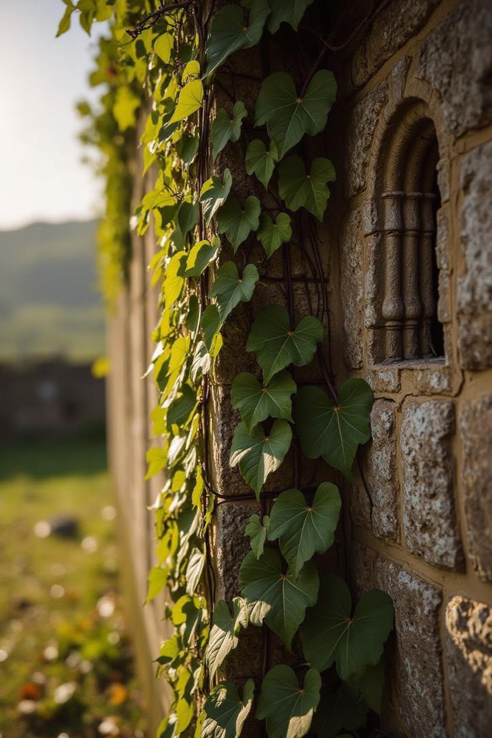 Weathered Stone & Ivy: Scotland Castle Ruins