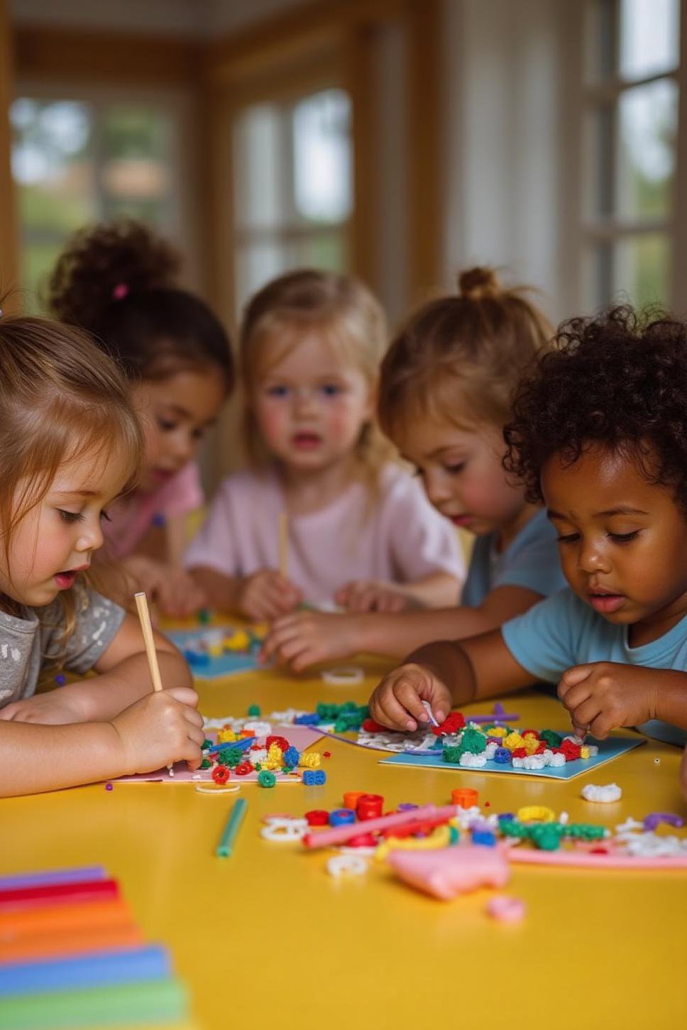 Kids' Rainbow Crafts: Fun Daycare Activities