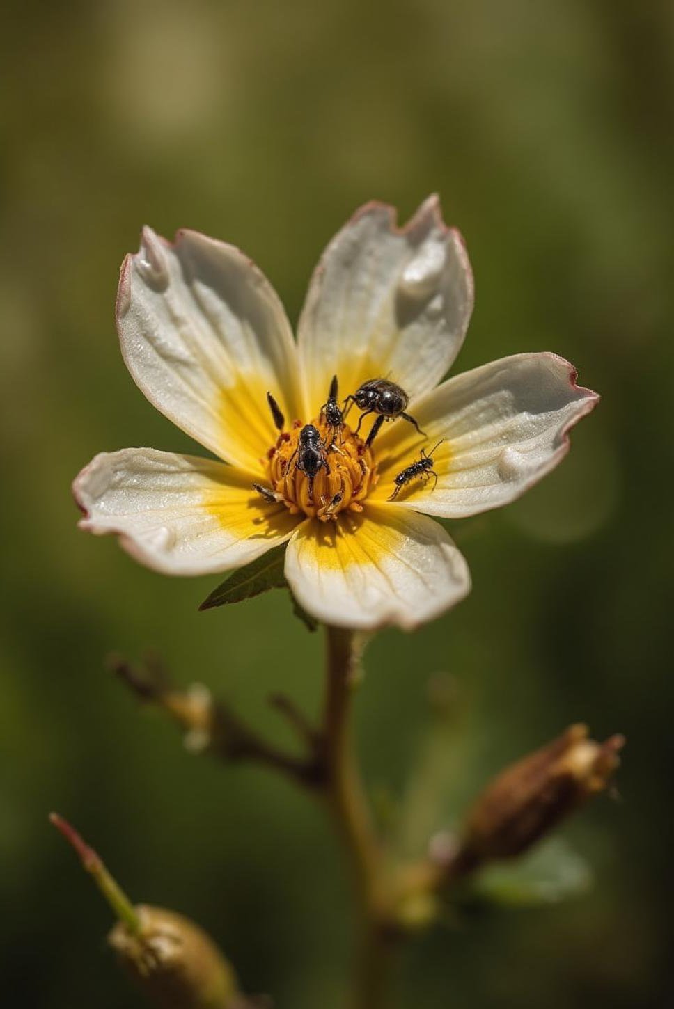 Macro Flower Photography: Delicate Wildflower Close Up