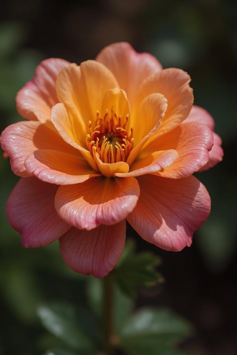 Macro Flower Photography:  A Flower's Changing Hues
