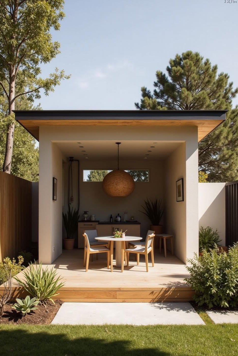 Modern Gazebo Ideas: Backyard Remodel & Minimalist Design